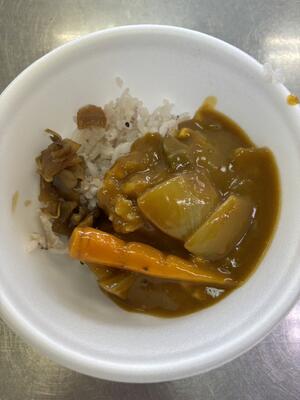 美味しいカレーができました！